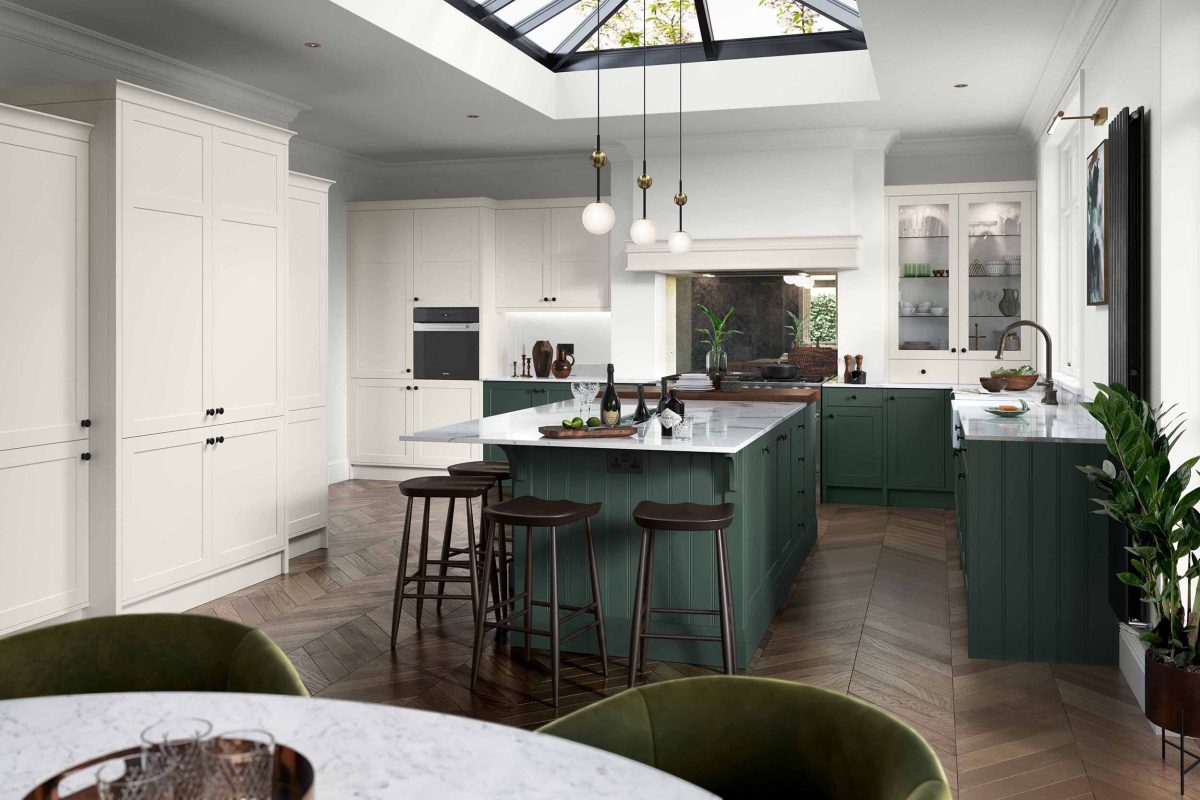Clifden Heritage Green & Porcelain